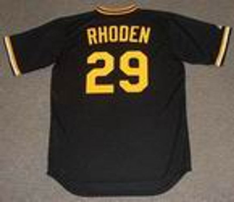 Pittsburgh Pirates Rick Rhoden Cooperstown MLB jersey front view