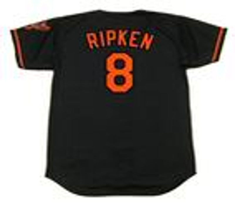 Baltimore Orioles Cal Ripken Jr MLB jersey front view
