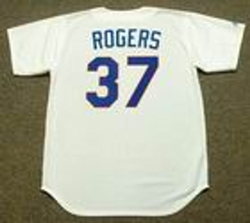 Texas Rangers Kenny Rogers Cooperstown MLB jersey front view
