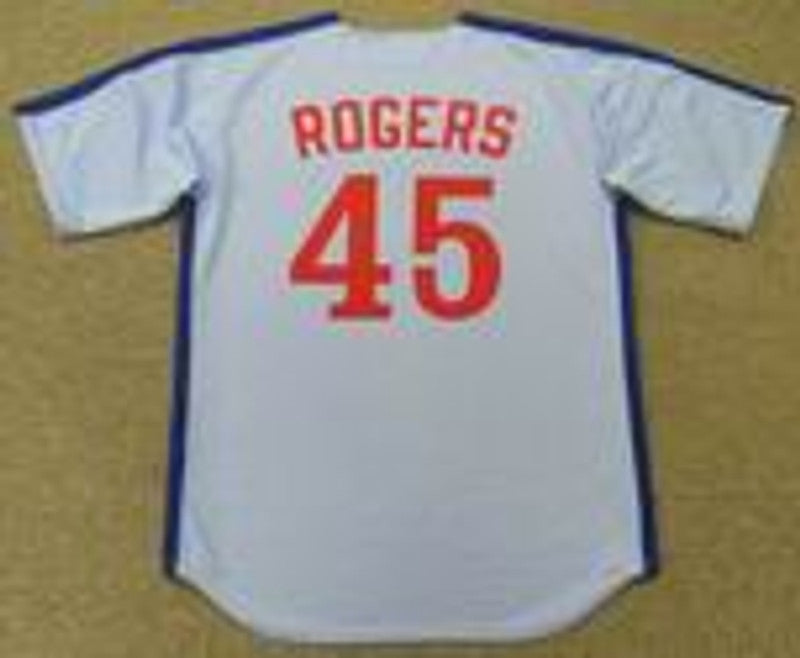 Montreal Expos Steve Rogers Cooperstown MLB jersey front view