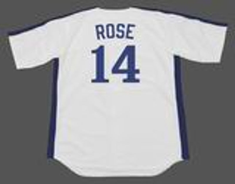 Montreal Expos Pete Rose MLB jersey front view