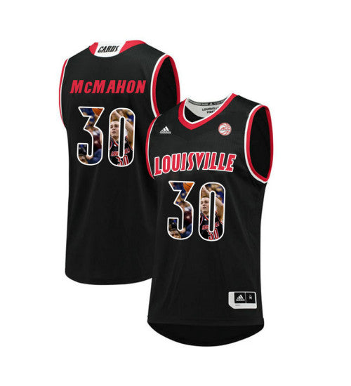 Louisville Cardinals 30 Ryan Mcmahon College Basketball Jersey Black 8293 | Stitched Jersey RTJS 3455