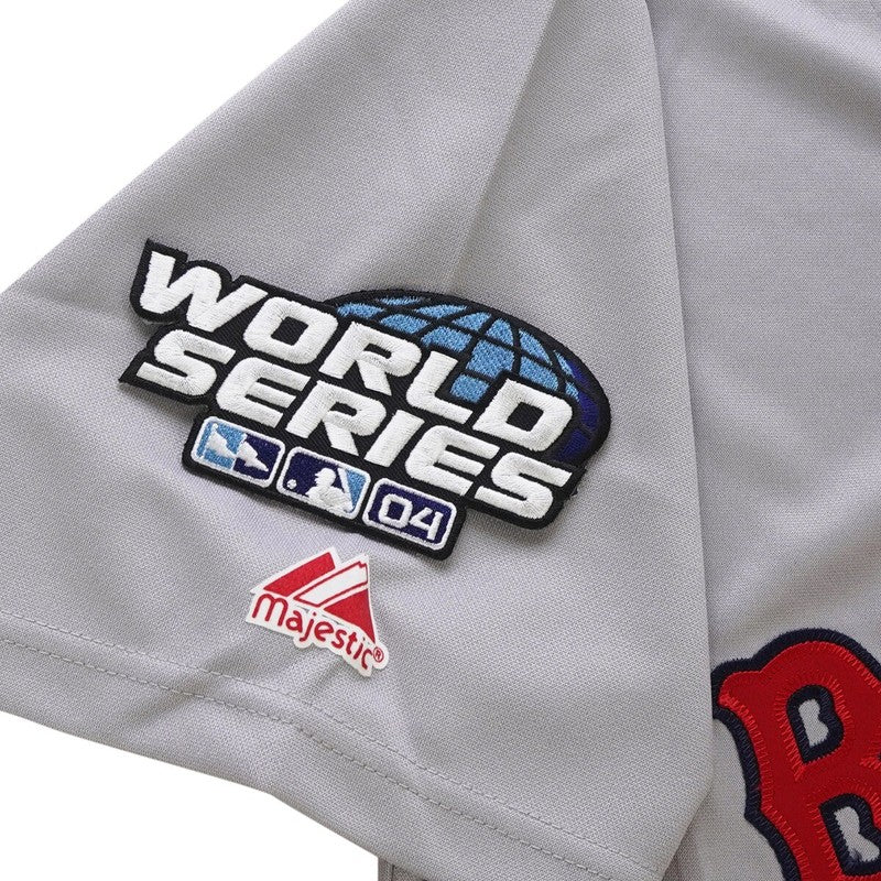 Boston Red Sox Jason Varitek World Series M MLB jersey front view