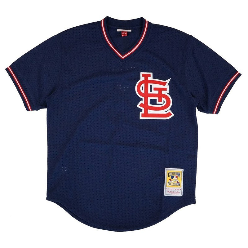Ozzie Smith 1982 St Louis Cardinals Bp Jersey jersey front view