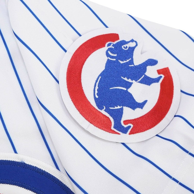 Chicago Cubs Anthony Rizzo W Patch MLB jersey front view