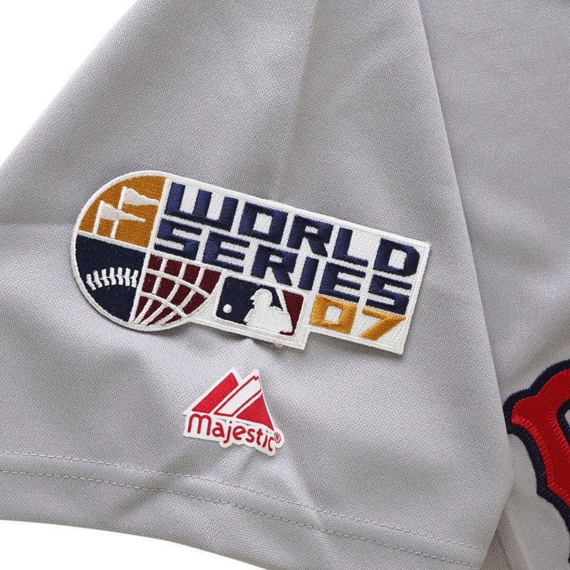 Boston Red Sox Manny Ramirez World Series M MLB jersey front view