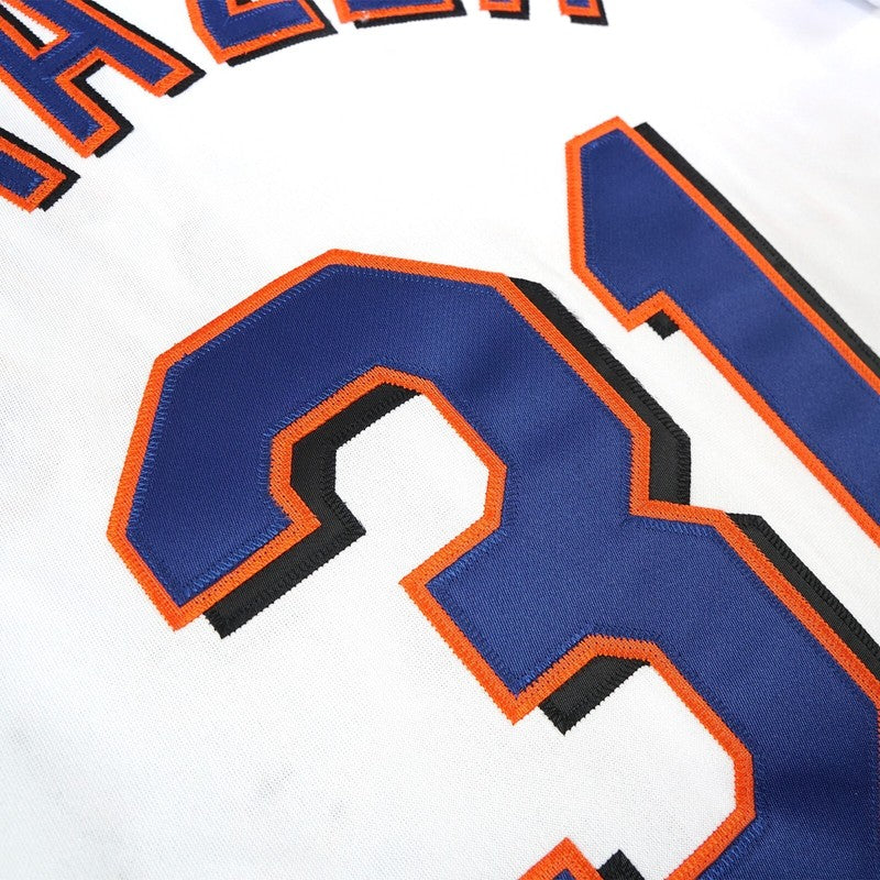 MP 2002 NYM 40th Anniversary Alternate White Jersey