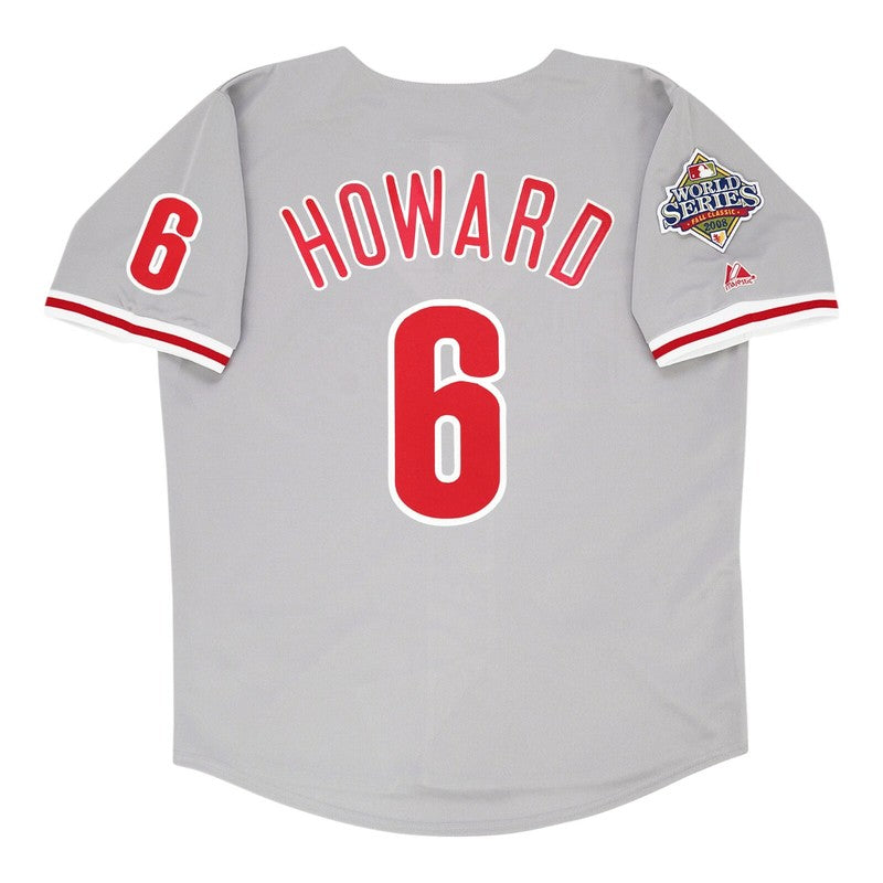 Philadelphia Phillies Brad Lidge World Series MLB jersey front view