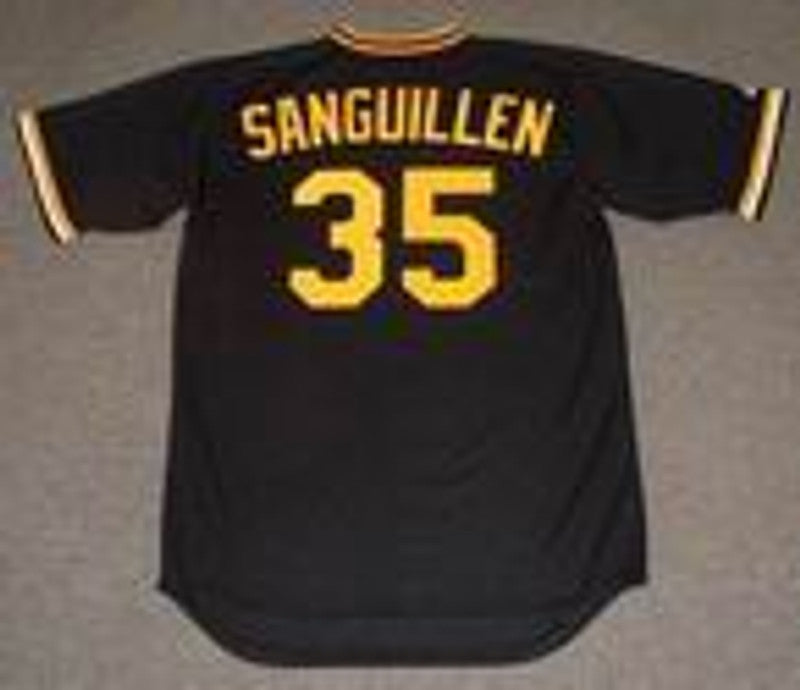 Pittsburgh Pirates Manny Sanguillen Cooperstown MLB jersey front view