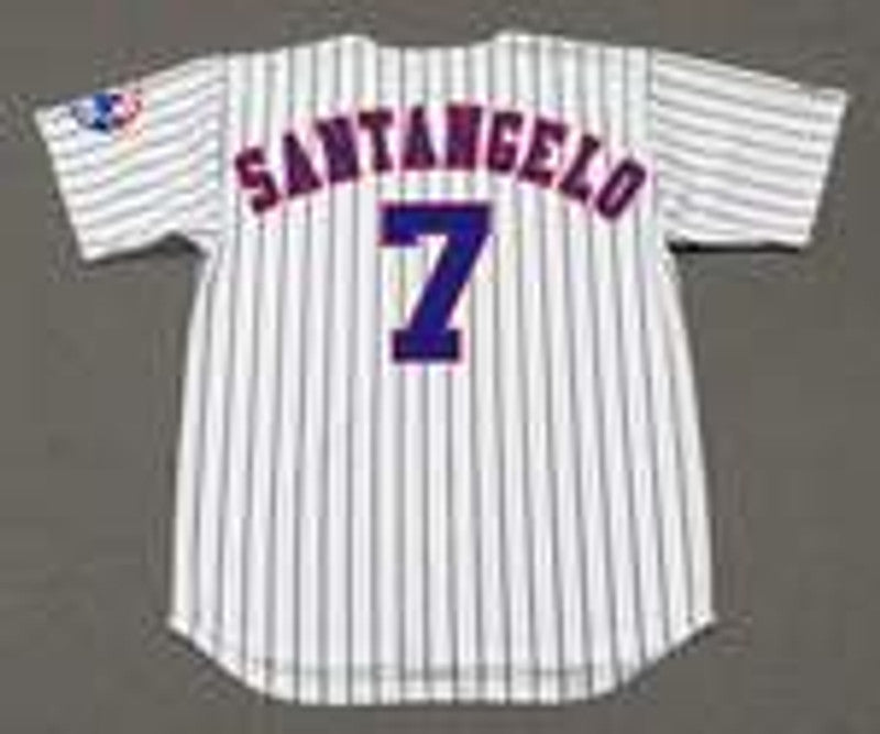 Montreal Expos Fp Santangelo MLB jersey front view