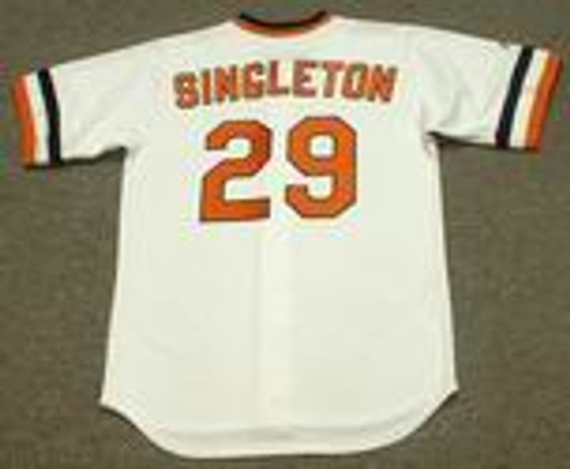 Baltimore Orioles Ken Singleton Cooperstown MLB jersey front view