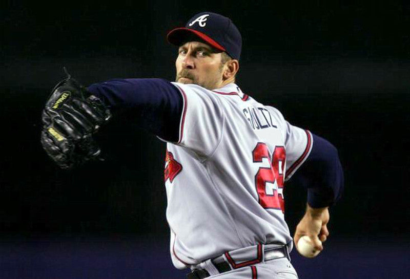 Atlanta Braves John Smoltz MLB jersey front view