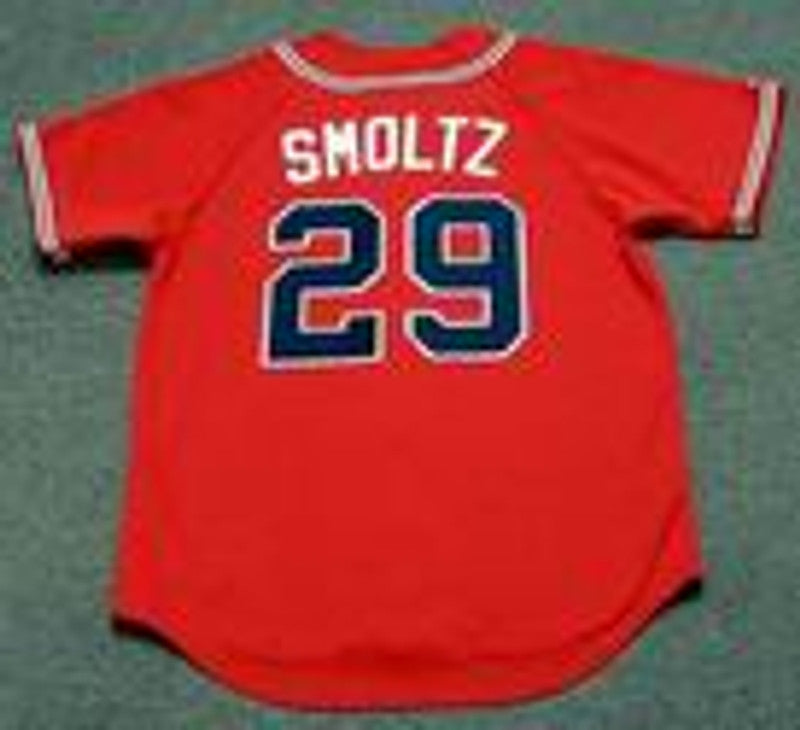 Atlanta Braves John Smoltz MLB jersey front view