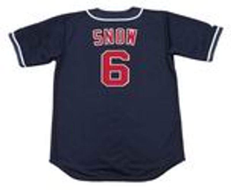 Jt Snow California Angels 1995 Throwback Alternate Baseball Stitched Jersey jersey front view