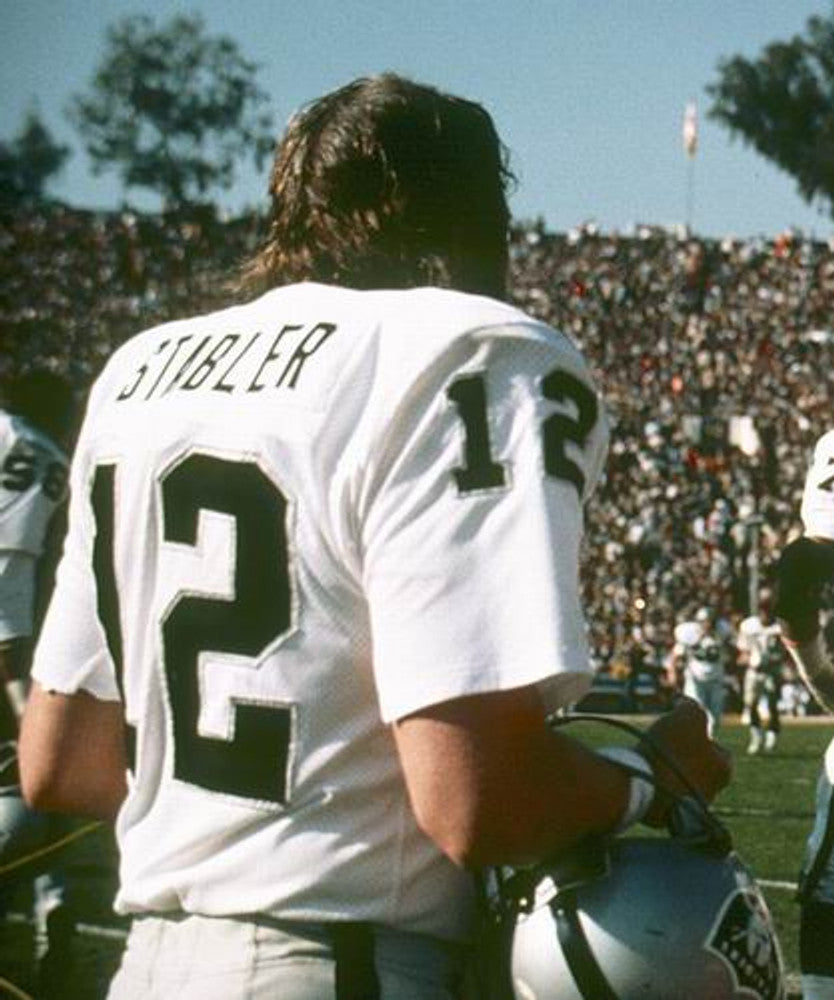 Oakland Raiders Ken Stabler NFL jersey front view