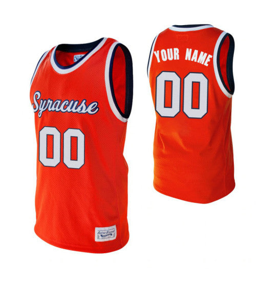 Syracuse Orange Custom College Basketball Alumni Jersey Orange | Stitched Jersey RTJS 7048