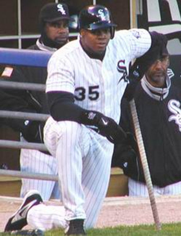 Chicago White Sox Frank Thomas MLB jersey front view