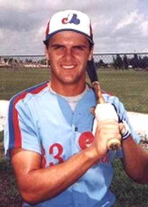 Montreal Expos Larry Walker Cooperstown MLB jersey front view