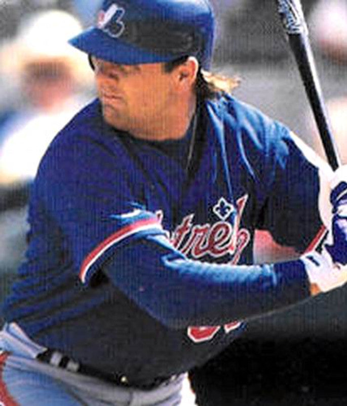 Montreal Expos Larry Walker MLB jersey front view