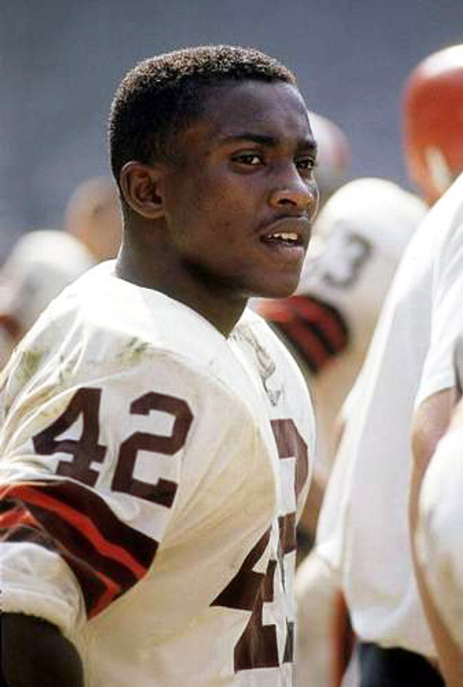 Cleveland Browns Paul Warfield 1960s NFL jersey front view