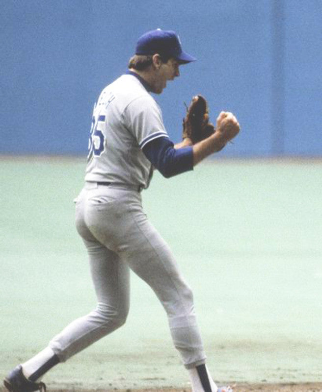 Los Angeles Dodgers Bob Welch MLB jersey front view