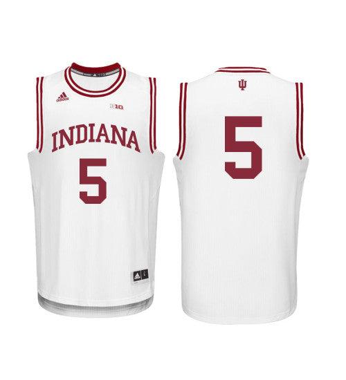 Indiana Hoosiers 5 Quentin Taylor College Basketball Jersey White 7674 | Stitched Jersey RTJS 4074