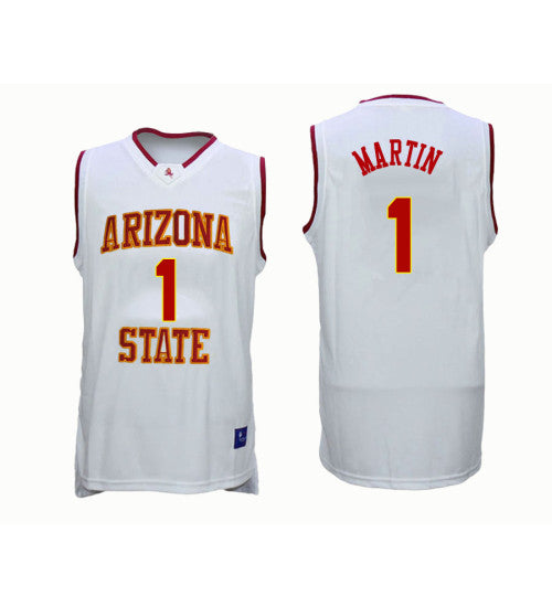 Arizona State Sun Devils 1 Remy Martin College Basketball Jersey White 6017 | Stitched Jersey RTJS 5731