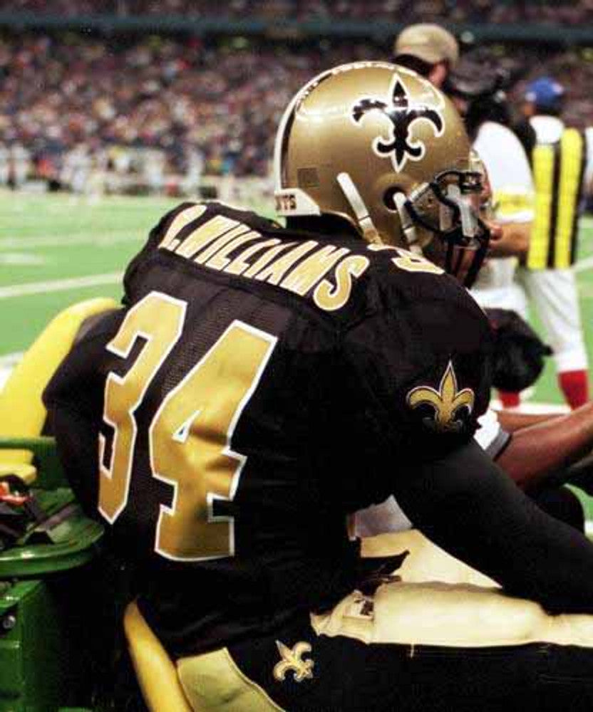 New Orleans Saints Ricky Williams NFL jersey front view