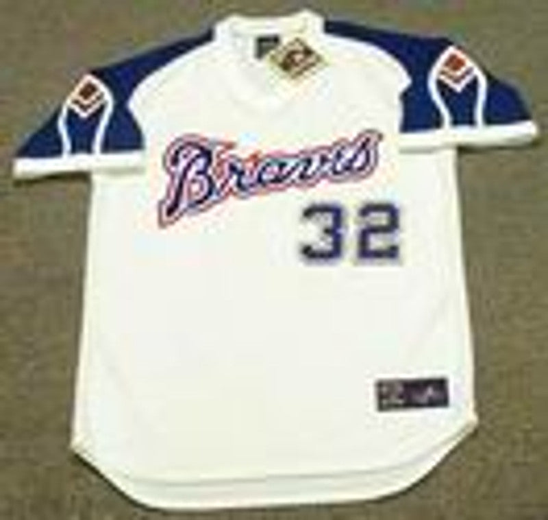 Atlanta Braves Earl Williams Cooperstown MLB jersey front view