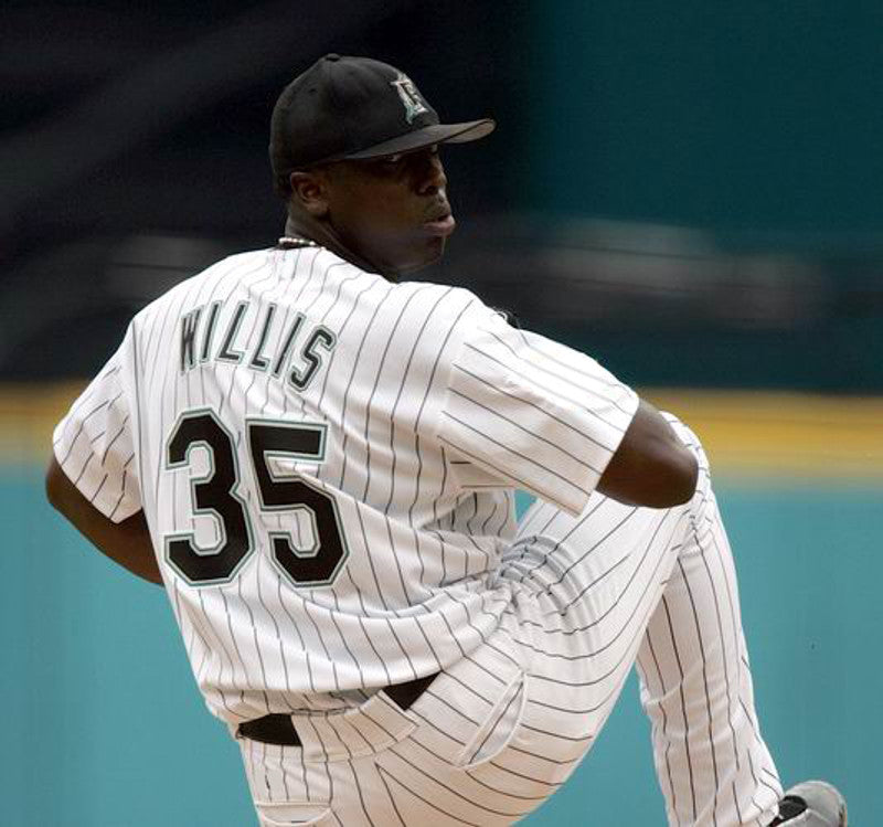 Florida Marlins Dontrelle Willis MLB jersey front view