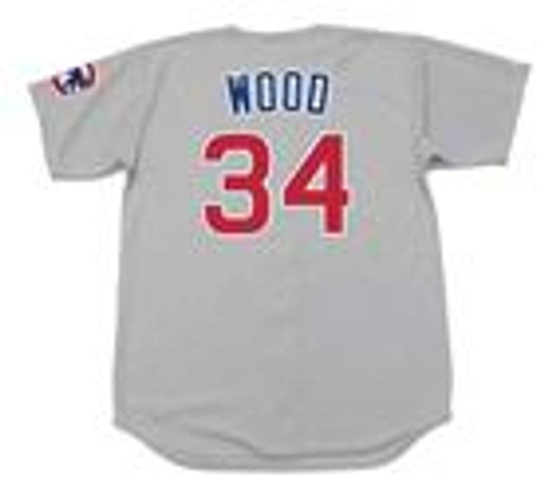 Chicago Cubs Kerry Wood MLB jersey front view