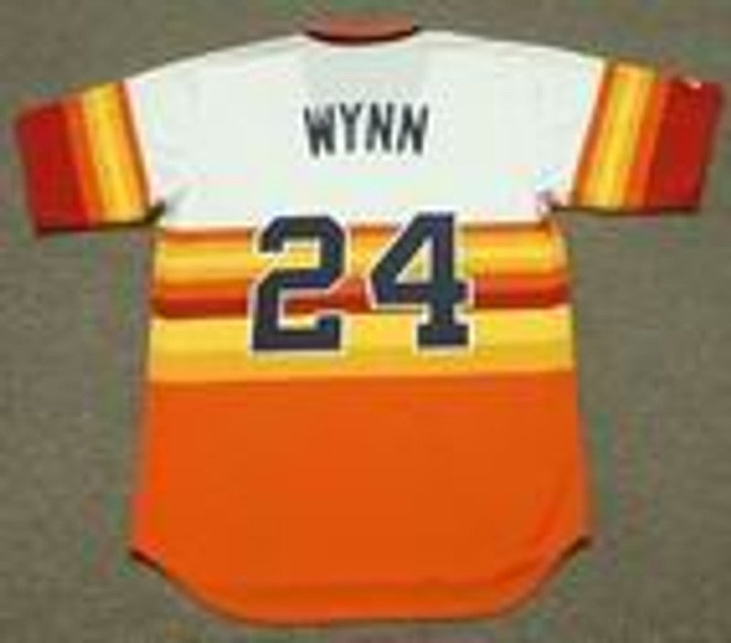 Houston Astros Jimmy Wynn Cooperstown MLB jersey front view