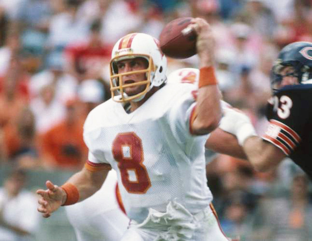 Tampa Bay Buccaneers Steve Young NFL jersey front view
