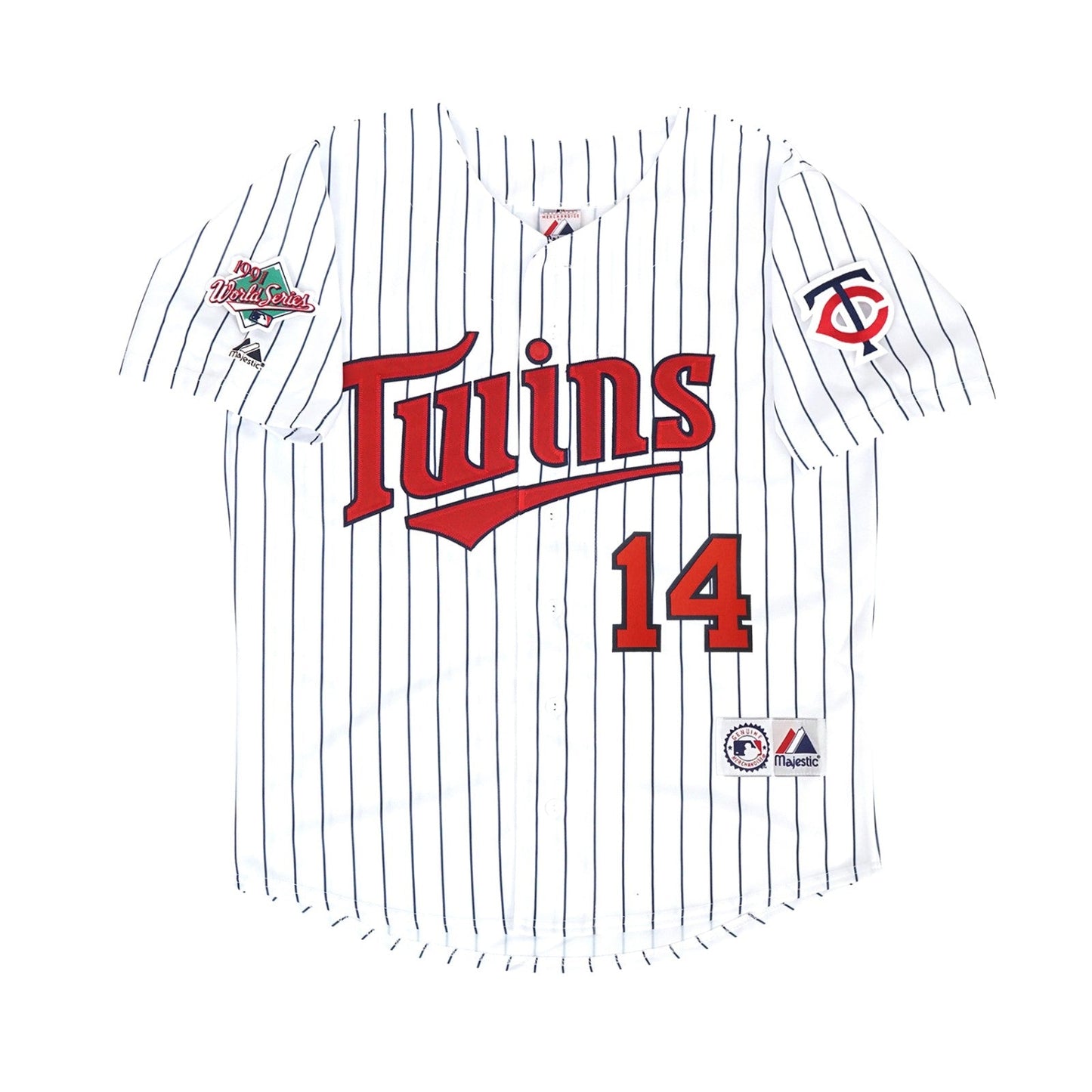 Minnesota Twins Kent Hrbek World Series MLB jersey front view