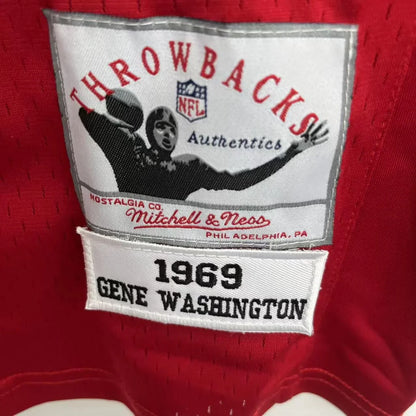 San Francisco 49ers Gene Washington NFL jersey front view
