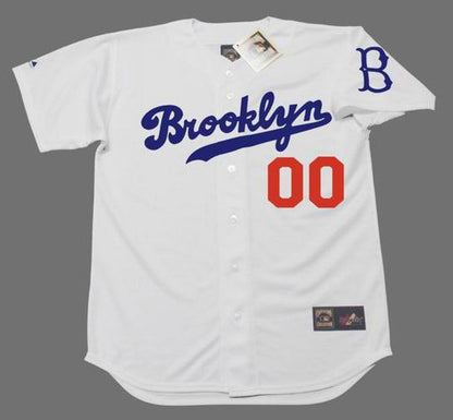 Brooklyn Dodgers 1950S Cooperstown Throwback Custom Name Number Stitched Jersey jersey front view