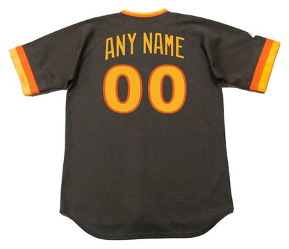 San Diego Padres 1980s Cooperstown Name Number MLB jersey front view