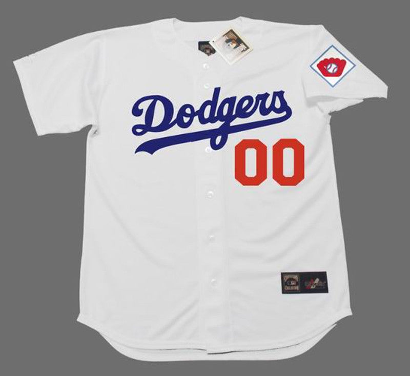 Brooklyn Dodgers 1951 Cooperstown Throwback Custom Name Number Stitched Jersey jersey front view