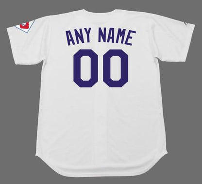 Brooklyn Dodgers 1951 Cooperstown Throwback Custom Name Number Stitched Jersey jersey front view