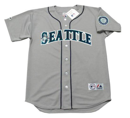 Seattle Mariners Name Number MLB jersey front view