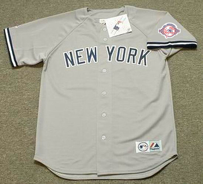 DW NYY 2003 Throwback Away Baseball Stitched Jersey, Vintage Baseball Jersey, Retro Sewn Jersey