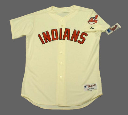 Cleveland Indians Andrew Miller MLB jersey front view