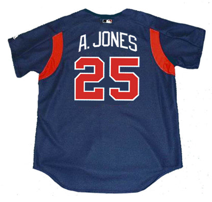 AJ AB 2003 Throwback Baseball Stitched Jersey, Vintage Baseball Jersey, Retro Sewn Jersey