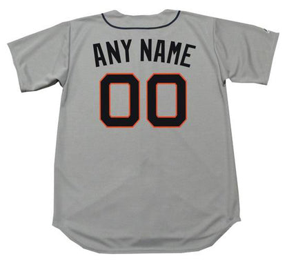 Detroit Tigers 1950s Cooperstown Name Number MLB jersey front view
