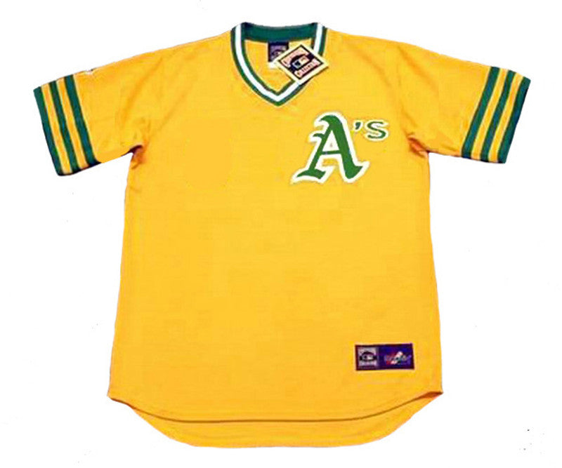 Oakland Athletics Mike Piazza MLB jersey front view