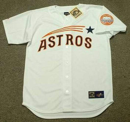 Houston Astros Jim Bouton MLB jersey front view