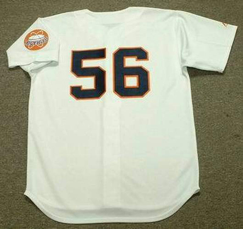 Houston Astros Jim Bouton MLB jersey front view