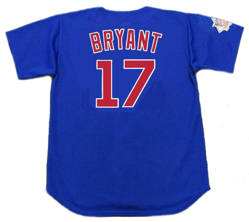 Chicago Cubs Kris Bryant MLB jersey front view