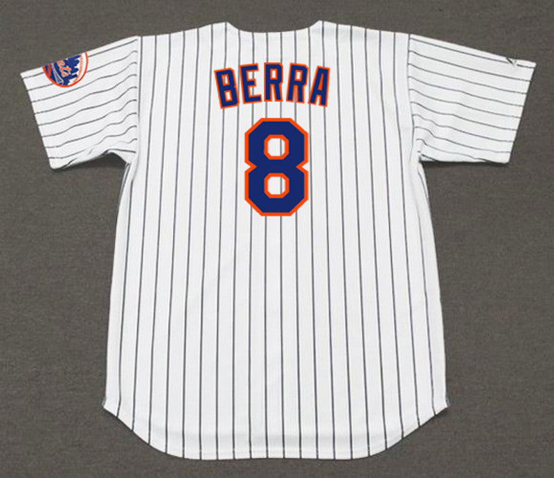 New York Mets Yogi Berra MLB jersey front view
