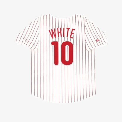 Philadelphia Phillies Home Bill White 1960s Throwback Jersey | RTJ11102